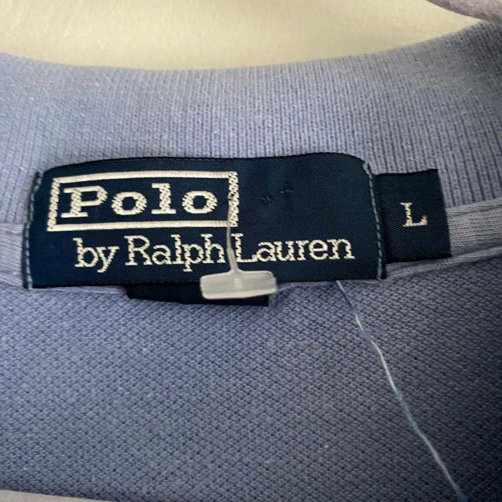 Ralph Lauren Blue Polo Shirt Classic Design